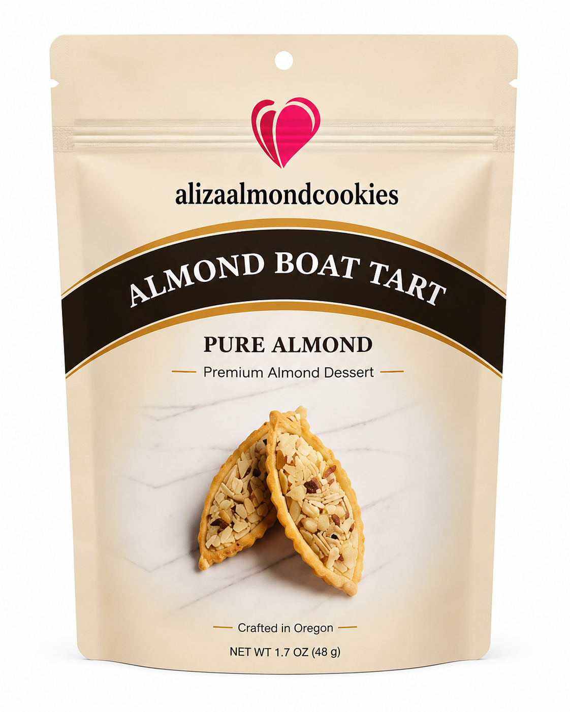 Almond Boat Tart